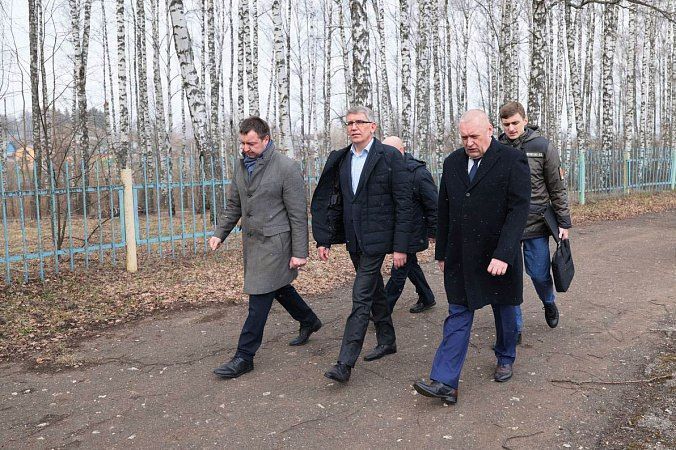 Дмитрий Миляев ознакомился со спортивной инфраструктурой Одоевского района